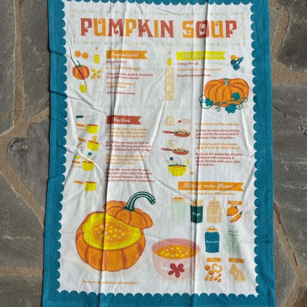 UO-Pumpkin SoupDish Towel